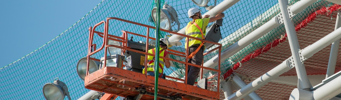 Instalación de seguridad en alturas